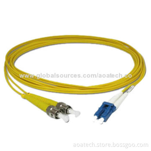 LC-ST Patch Cord, in Simplex, Duplex and Mini Zip, Single Mode(SM) and Multiple Mode(MM)New